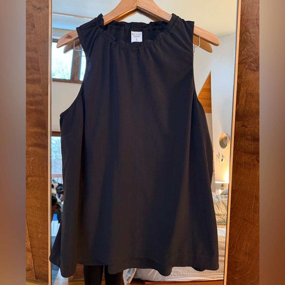 Athleta Black Sleeveless Top